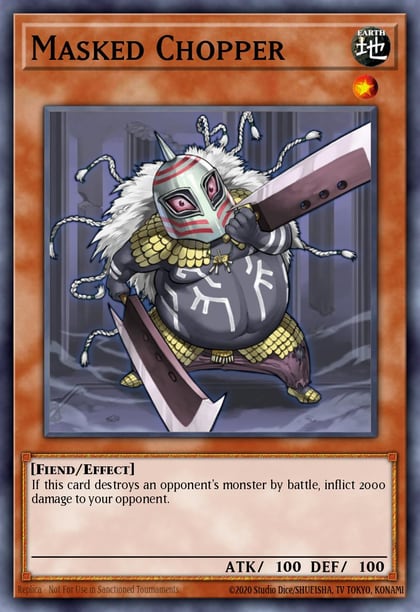 Masked Chopper, GX Spirit Caller Promo GX03-EN003