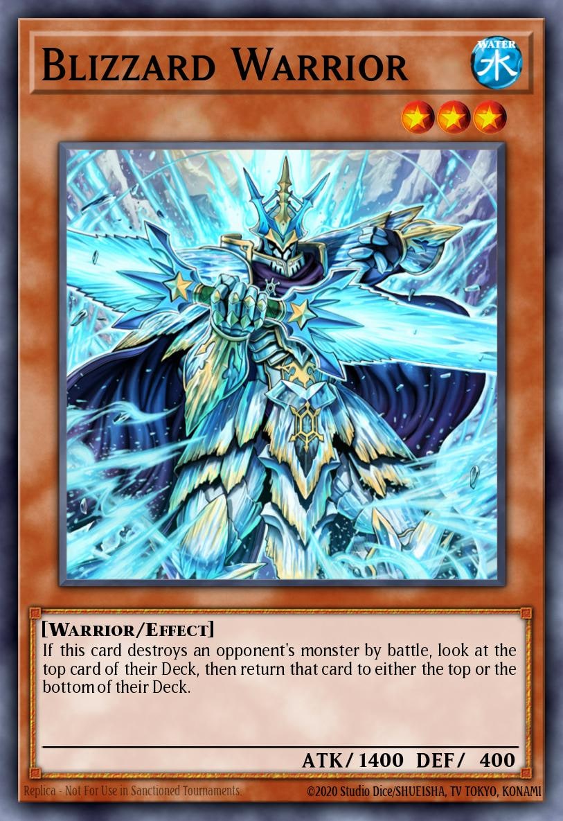 Blizzard Warrior, Hidden Arsenal HA01-EN002
