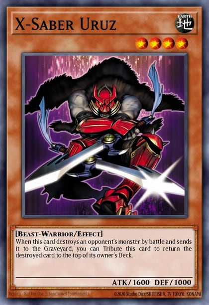 X-Saber Uruz, Hidden Arsenal HA01-EN012