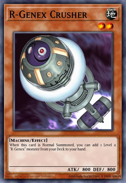 R-Genex Crusher, Hidden Arsenal 3 HA03-EN016