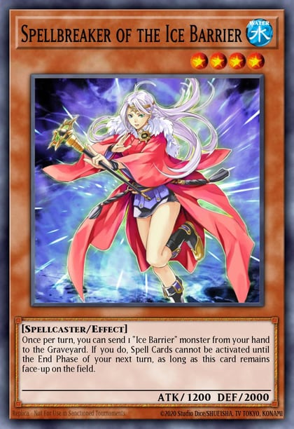 Spellbreaker of the Ice Barrier, Hidden Arsenal 3 HA03-EN048