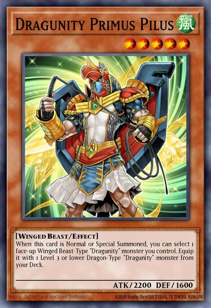 Dragunity Primus Pilus, Hidden Arsenal 4 HA04-EN012