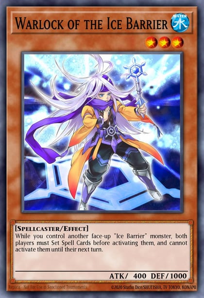 Warlock of the Ice Barrier, Hidden Arsenal 4 HA04-EN023