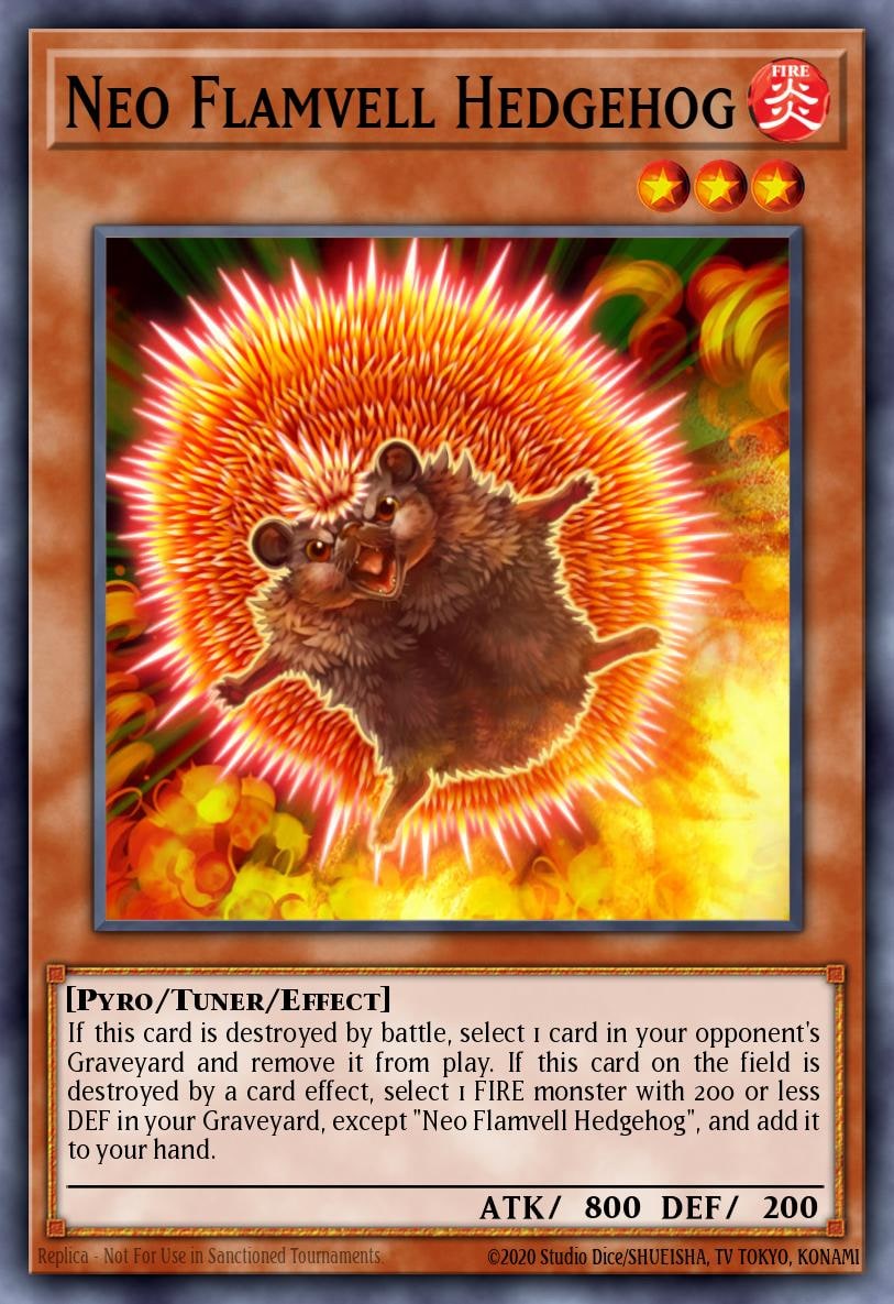 Neo Flamvell Hedgehog, Hidden Arsenal 4 HA04-EN032