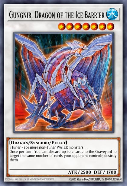Gungnir, Dragon of the Ice Barrier, Hidden Arsenal 5: Steelswarm Invasion H5SE-EN002