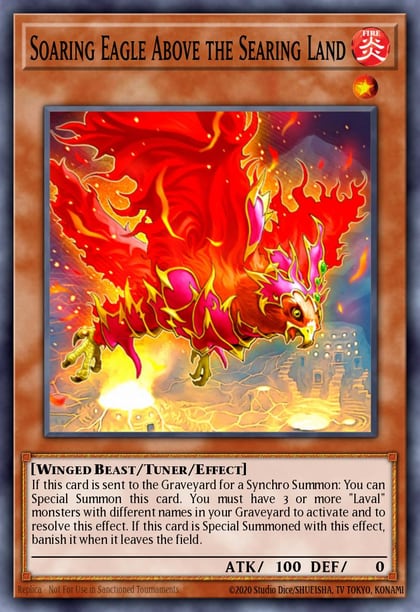 Soaring Eagle Above the Searing Land, Hidden Arsenal 5: Steelswarm Invasion HA05-EN008