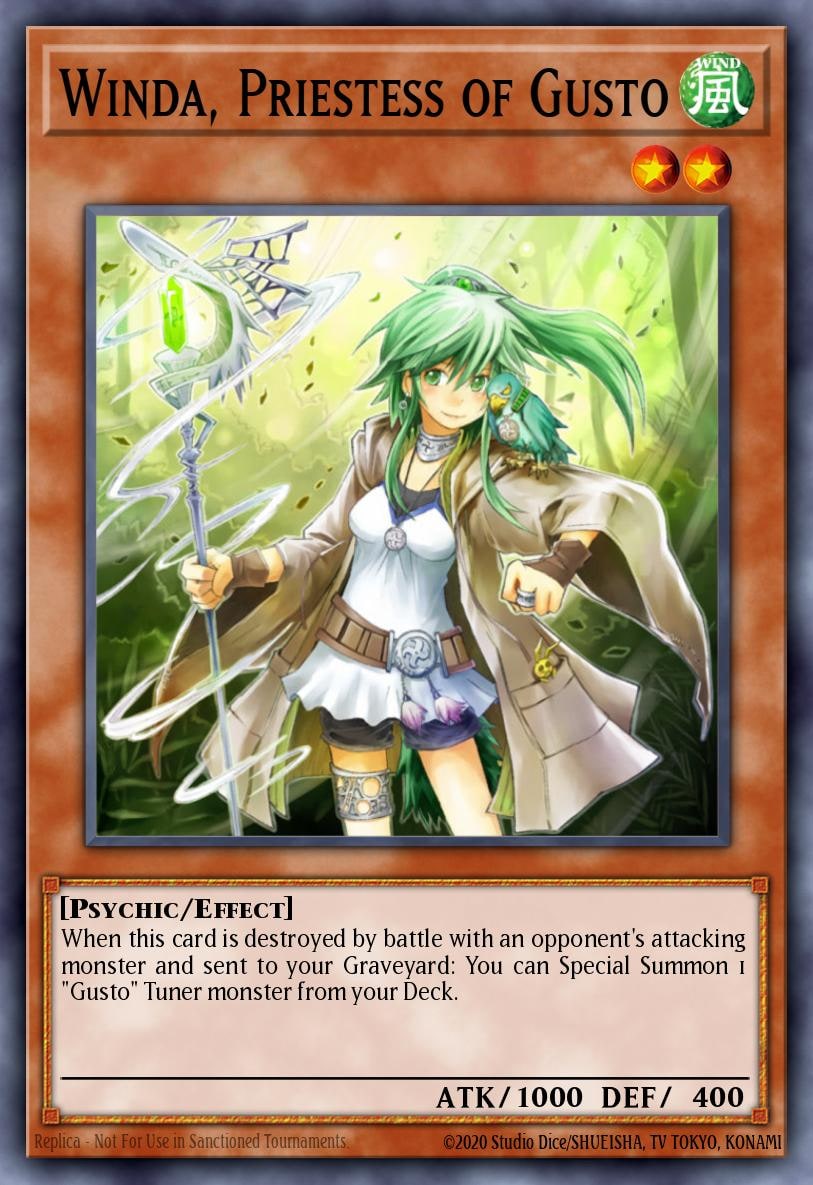 Winda, Priestess of Gusto, Hidden Arsenal 5: Steelswarm Invasion HA05-EN040