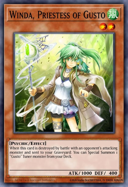 Winda, Priestess of Gusto, Hidden Arsenal 5: Steelswarm Invasion HA05-EN040