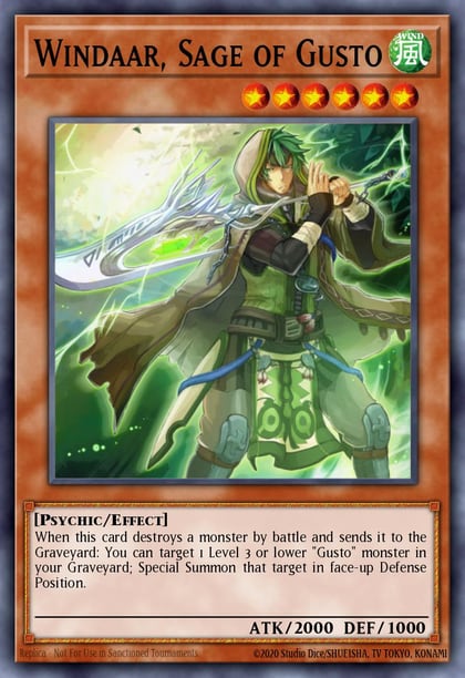 Windaar, Sage of Gusto, Hidden Arsenal 5: Steelswarm Invasion HA05-EN042