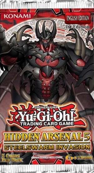 Hidden Arsenal 5: Steelswarm Invasion - Booster Pack [1st Edition], Hidden Arsenal 5: Steelswarm Invasion P57386
