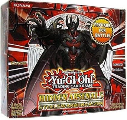 Hidden Arsenal 5: Steelswarm Invasion - Booster Box [1st Edition], Hidden Arsenal 5: Steelswarm Invasion P57387