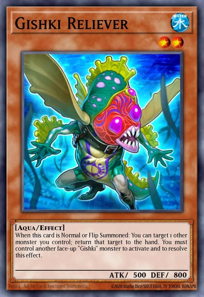 Gishki Reliever, Hidden Arsenal 6: Omega Xyz HA06-EN009