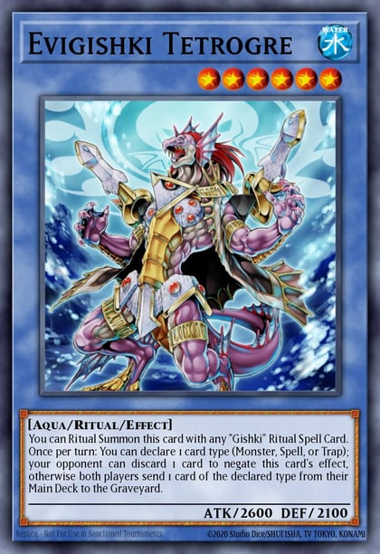 Evigishki Tetrogre, Hidden Arsenal 6: Omega Xyz HA06-EN018