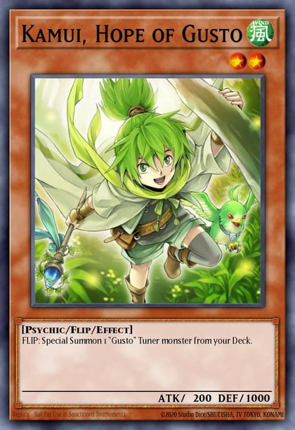 Kamui, Hope of Gusto, Hidden Arsenal 6: Omega Xyz HA06-EN044