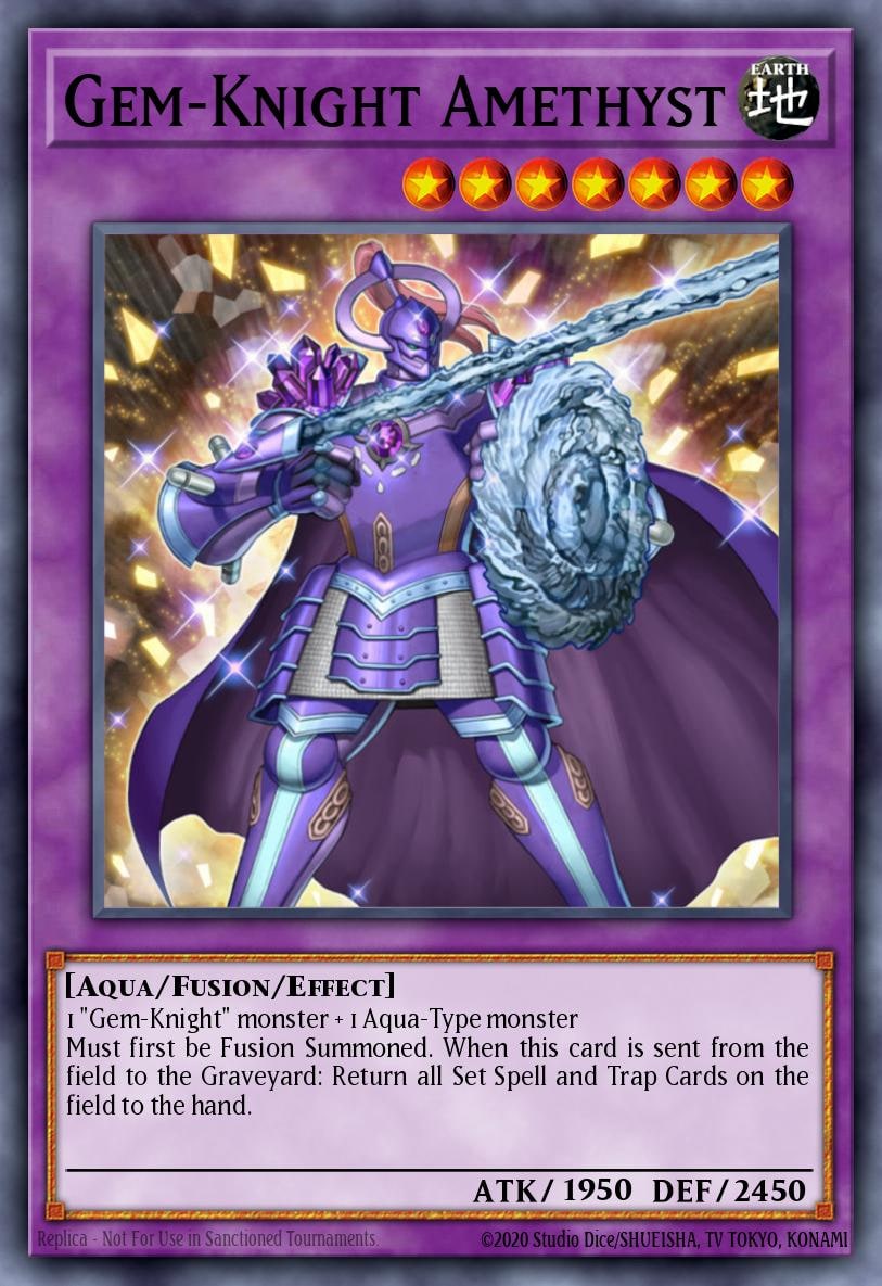 Gem-Knight Amethyst, Hidden Arsenal 6: Omega Xyz HA06-EN047