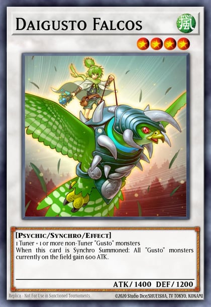 Daigusto Falcos, Hidden Arsenal 6: Omega Xyz HA06-EN049