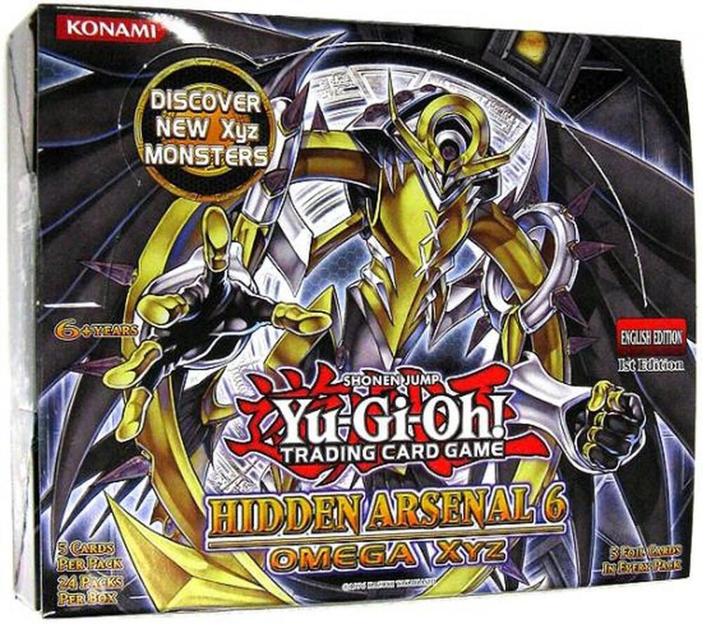 Hidden Arsenal 6: Omega Xyz - Booster Box [1st Edition], Hidden Arsenal 6: Omega Xyz P60112