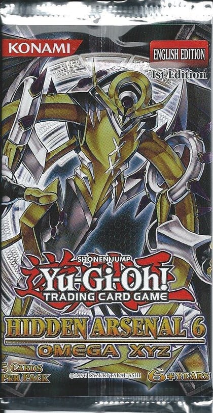 Hidden Arsenal 6: Omega Xyz - Booster Pack [1st Edition], Hidden Arsenal 6: Omega Xyz P60113