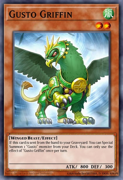 Gusto Griffin, Hidden Arsenal 7: Knight of Stars HA07-EN004