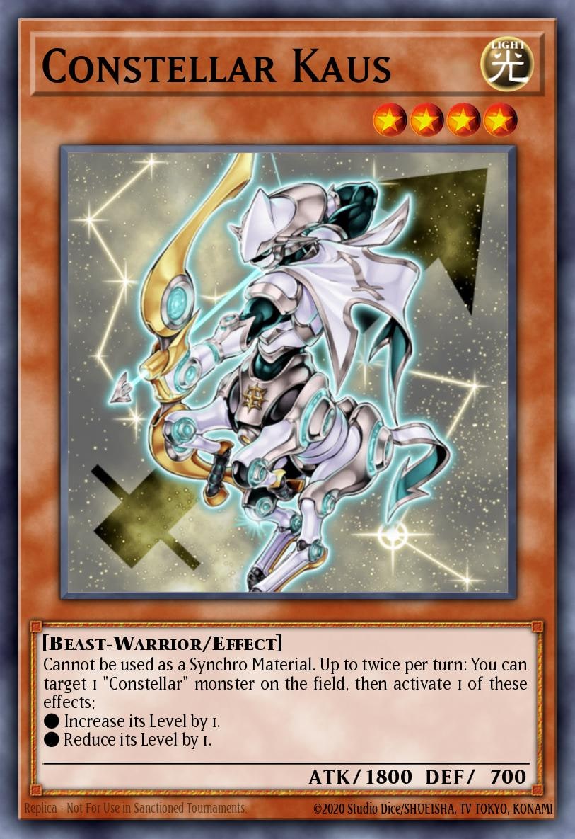 Constellar Kaus, Hidden Arsenal 7: Knight of Stars HA07-EN045