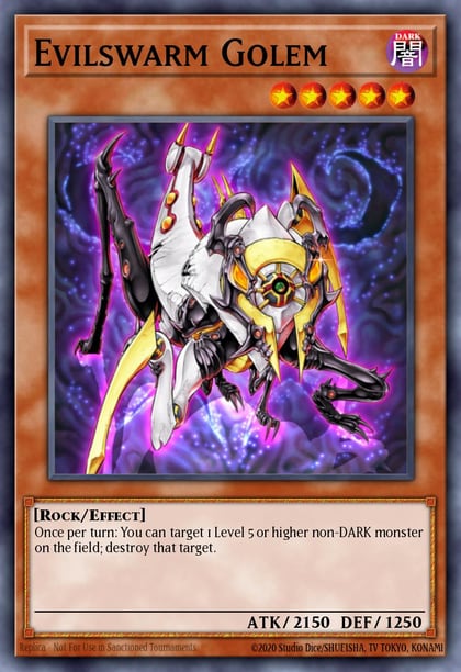 Evilswarm Golem, Hidden Arsenal 7: Knight of Stars HA07-EN053