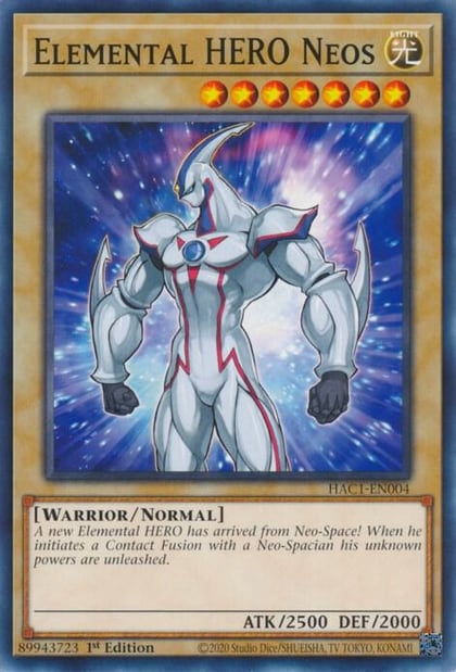 Elemental HERO Neos, Hidden Arsenal: Chapter 1 HAC1-EN004