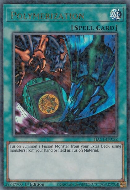 Polymerization (Duel Terminal), Hidden Arsenal: Chapter 1 HAC1-EN022