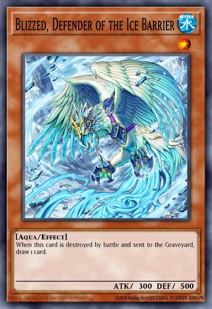 Blizzed, Defender of the Ice Barrier, Hidden Arsenal: Chapter 1 HAC1-EN029