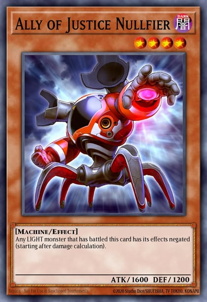 Ally of Justice Nullfier (Duel Terminal), Hidden Arsenal: Chapter 1 HAC1-EN080