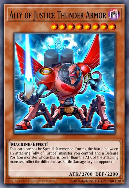 Ally of Justice Thunder Armor, Hidden Arsenal: Chapter 1 HAC1-EN083