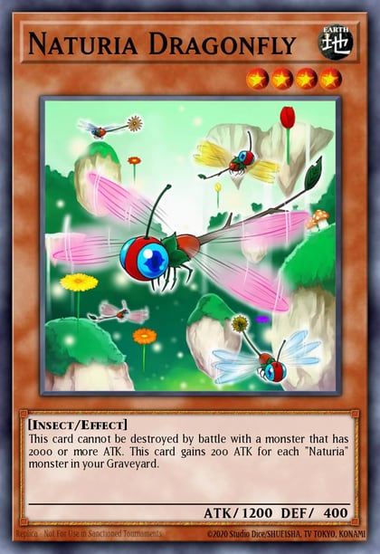 Naturia Dragonfly (Duel Terminal), Hidden Arsenal: Chapter 1 HAC1-EN101