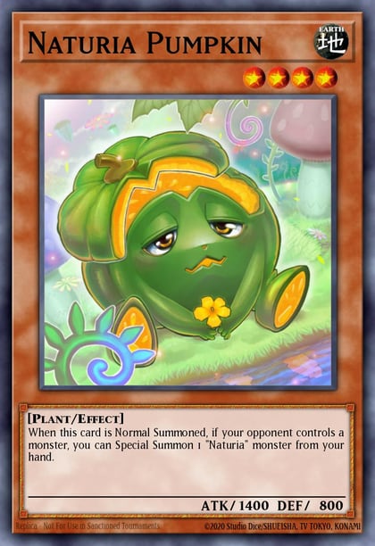 Naturia Pumpkin, Hidden Arsenal: Chapter 1 HAC1-EN117