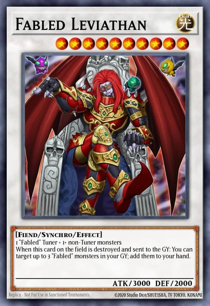 Fabled Leviathan (Duel Terminal), Hidden Arsenal: Chapter 1 HAC1-EN145