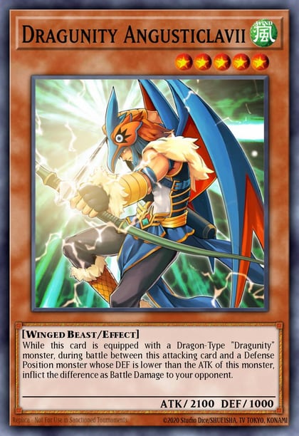 Dragunity Angusticlavii, Hidden Arsenal: Chapter 1 HAC1-EN161
