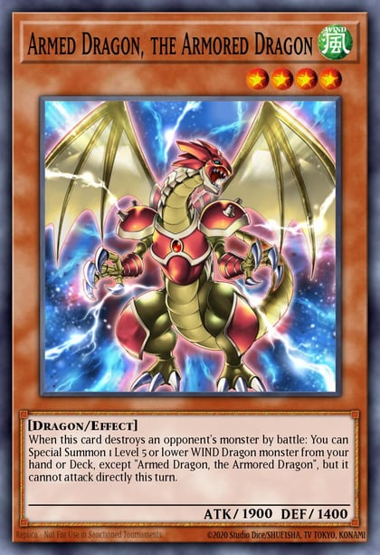 Armed Dragon, the Armored Dragon, Hidden Arsenal: Chapter 1 HAC1-EN173