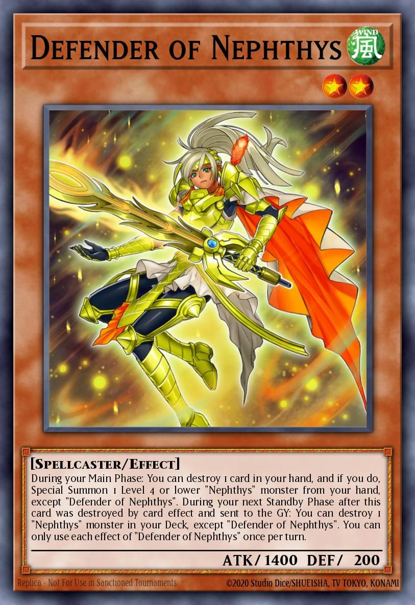 Defender of Nephthys, Hidden Summoners HISU-EN004