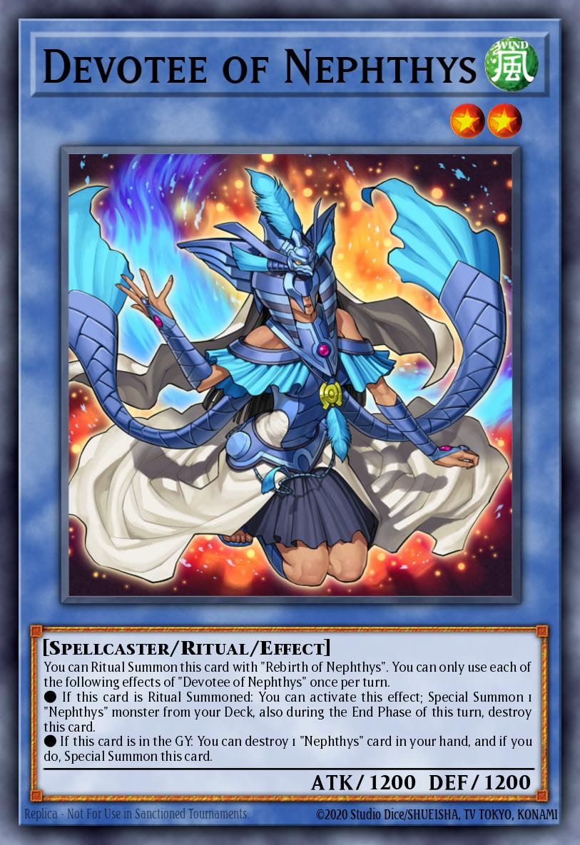 Devotee of Nephthys, Hidden Summoners HISU-EN005