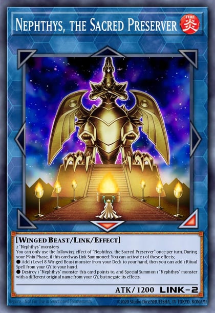 Nephthys, the Sacred Preserver, Hidden Summoners HISU-EN007