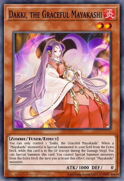 Dakki, the Graceful Mayakashi, Hidden Summoners HISU-EN027