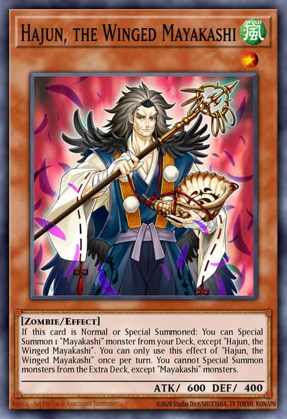 Hajun, the Winged Mayakashi, Hidden Summoners HISU-EN029