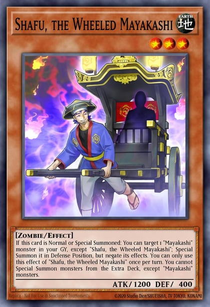 Shafu, the Wheeled Mayakashi, Hidden Summoners HISU-EN030