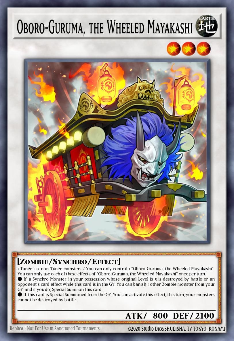 Oboro-Guruma, the Wheeled Mayakashi, Hidden Summoners HISU-EN032