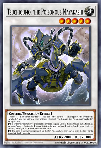 Tsuchigumo, the Poisonous Mayakashi, Hidden Summoners HISU-EN033