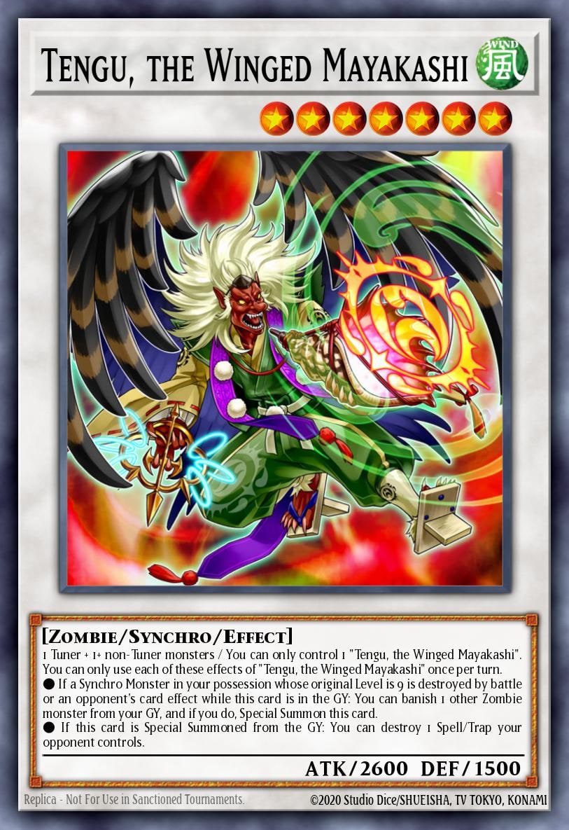 Tengu, the Winged Mayakashi, Hidden Summoners HISU-EN034
