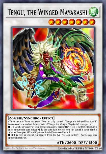 Tengu, the Winged Mayakashi, Hidden Summoners HISU-EN034