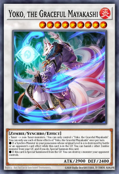Yoko, the Graceful Mayakashi, Hidden Summoners HISU-EN035