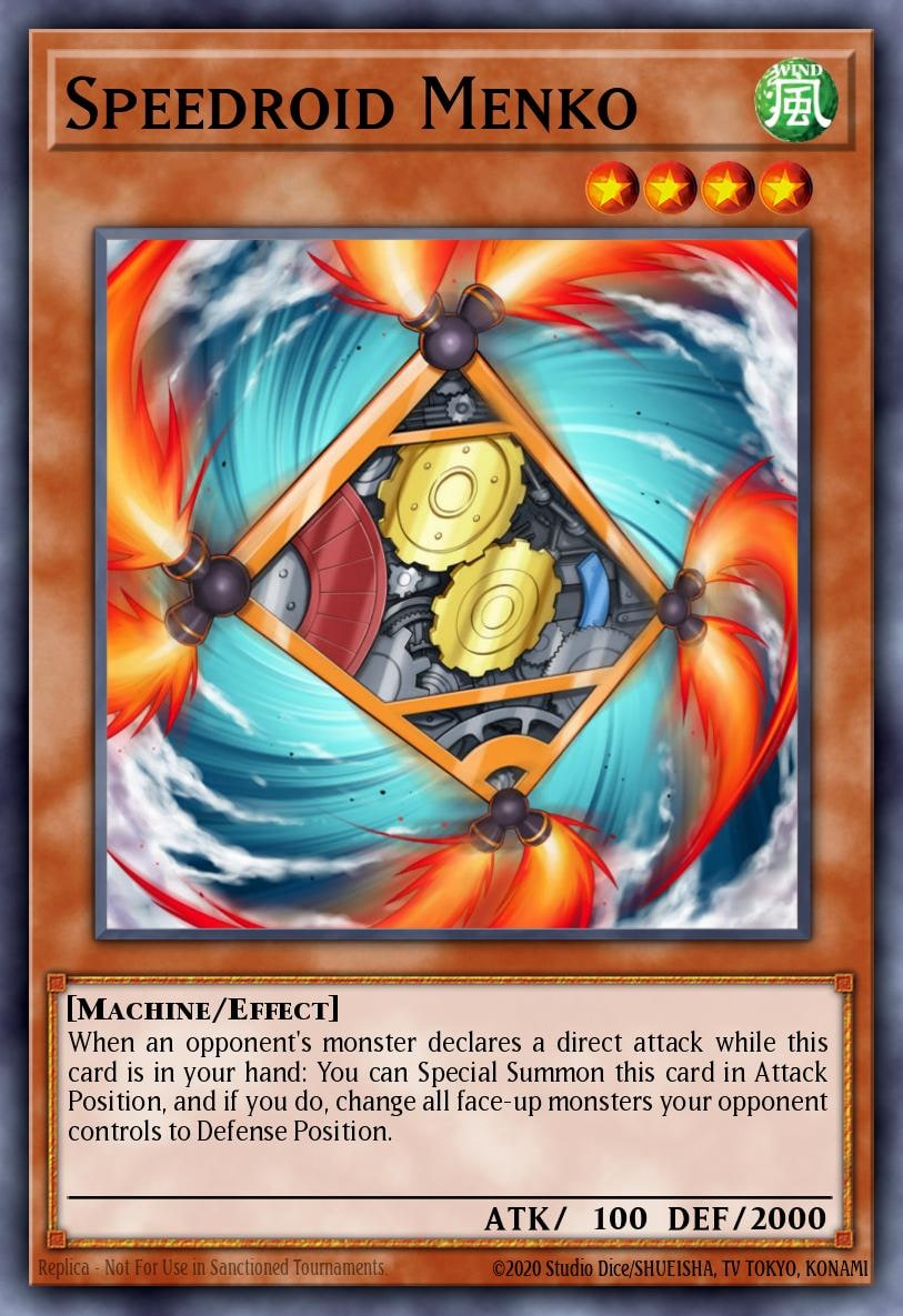 Speedroid Menko, High-Speed Riders HSRD-EN005