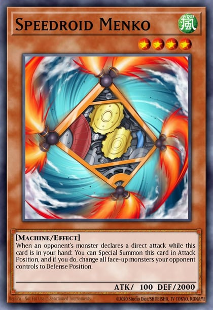 Speedroid Menko, High-Speed Riders HSRD-EN005