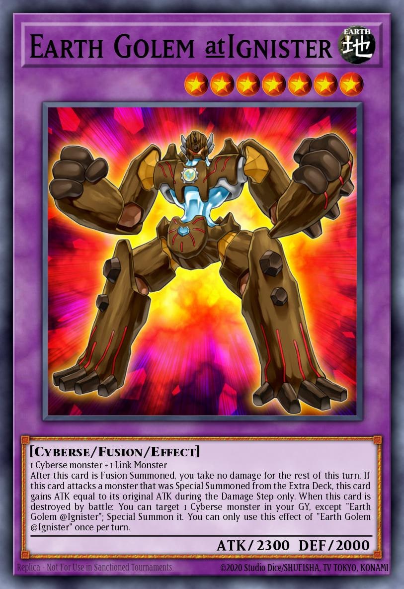 Earth Golem @Ignister, Ignition Assault IGAS-EN041