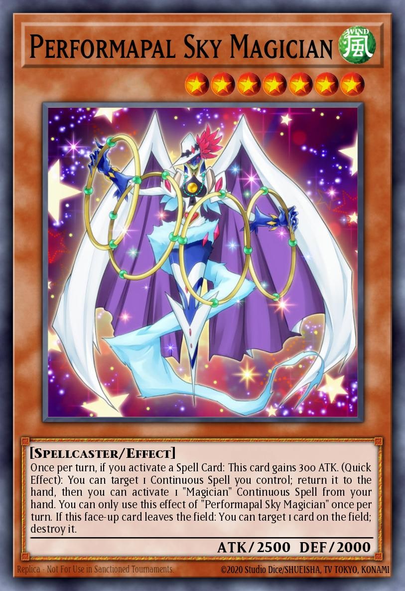 Performapal Sky Magician, The Infinity Chasers INCH-EN047